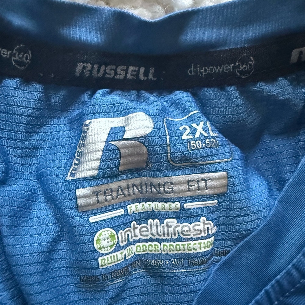 Russell Athletic Blue Training Shirt - Picture 6 of 6